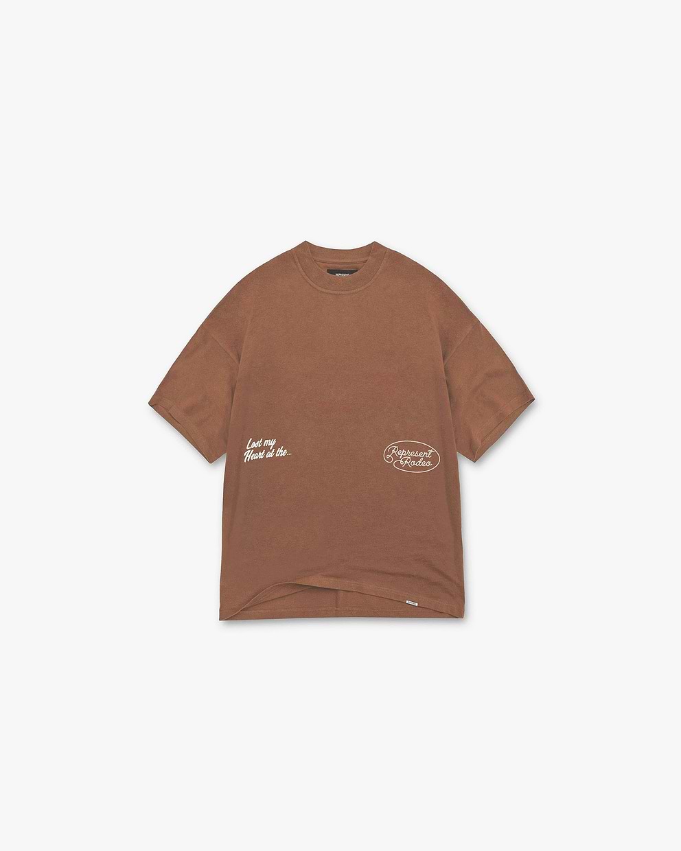 Chain Stitch Rodeo T-Shirt - Vintage Brown